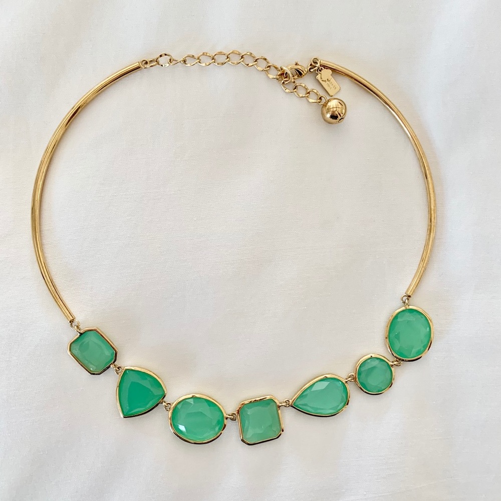 Kate Spade Teal Statement Necklace